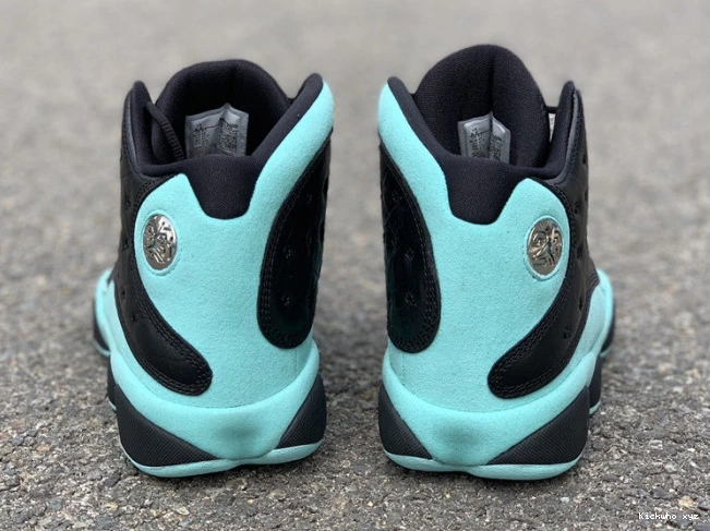 Island Retro 13 Jordan 414571-030 Green Black Air 0718